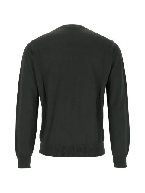ALPHA STUDIO crew-neck merino wool sweater