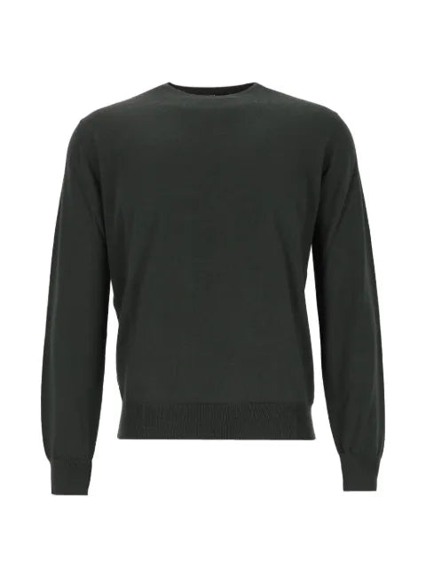 ALPHA STUDIO crew-neck merino wool sweater